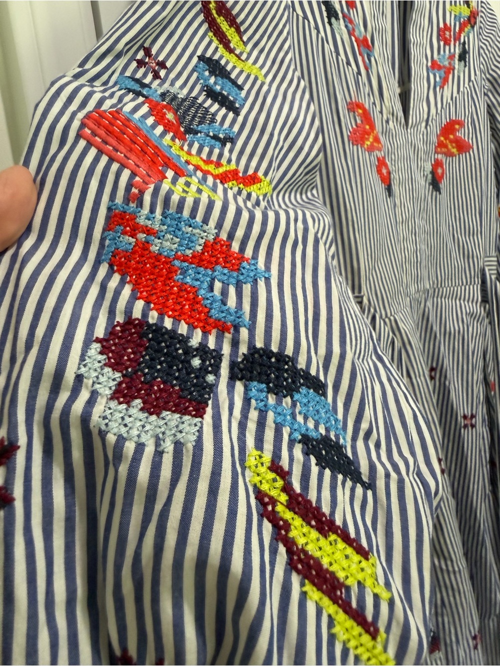 Tanya Taylor Caro Embroidered Dress - Picture 5 of 16